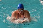 Swimming vs Babson  Wheaton College Swimming vs Babson College. - Photo By: KEITH NORDSTROM : Wheaton, Swimming, Babson